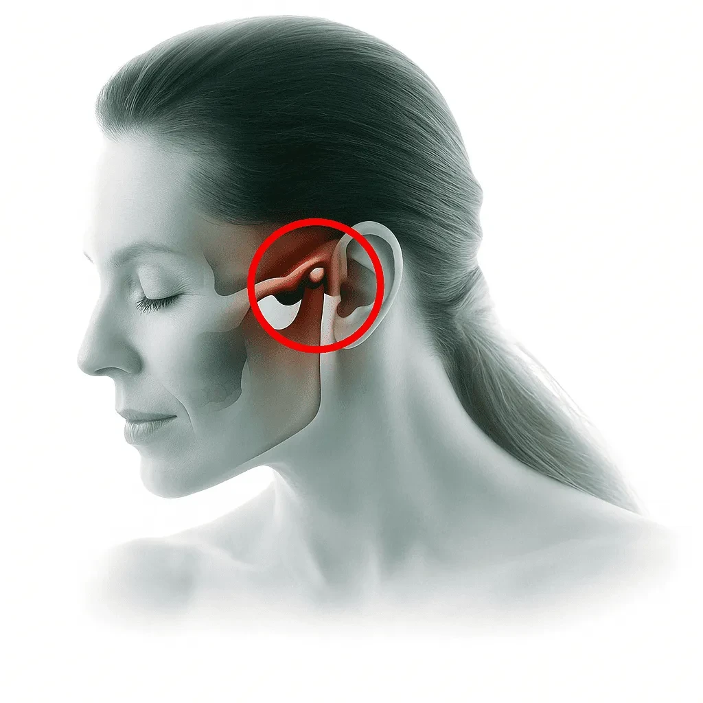 Боль в ВНЧС: причины и лечение Боль в ВНЧС: причины и лечение